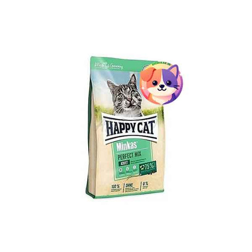 غذای خشک گربه هپی کت مدل مینکاس پرفکت میکس 10 کیلوگرمی | Happy Cat Minkas Perfect Mix
