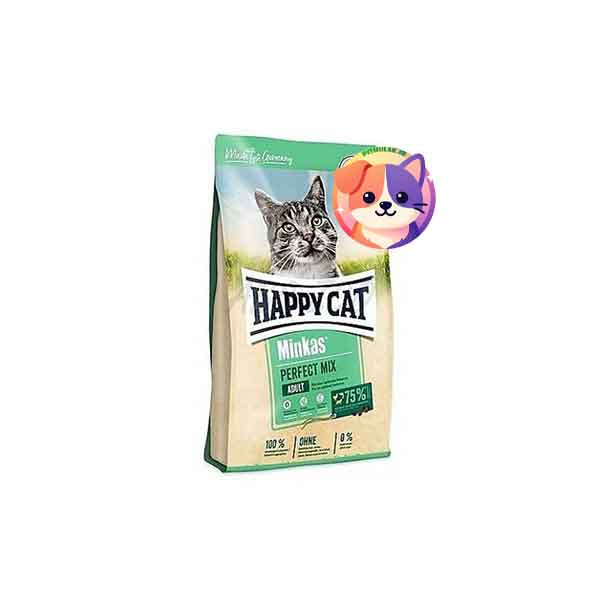 غذای خشک گربه هپی کت مدل مینکاس پرفکت میکس 10 کیلوگرمی | Happy Cat Minkas Perfect Mix