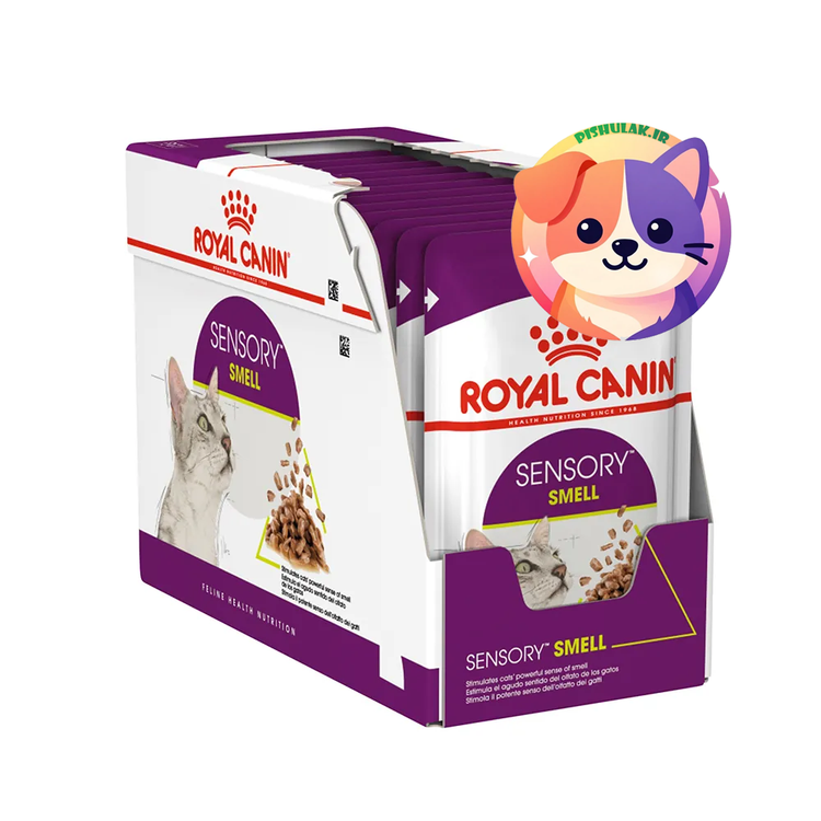 پوچ گربه رویال کنین سنسوری اسمل ( Royal Canin Sensory Smell) – بسته ۱۲ عددی