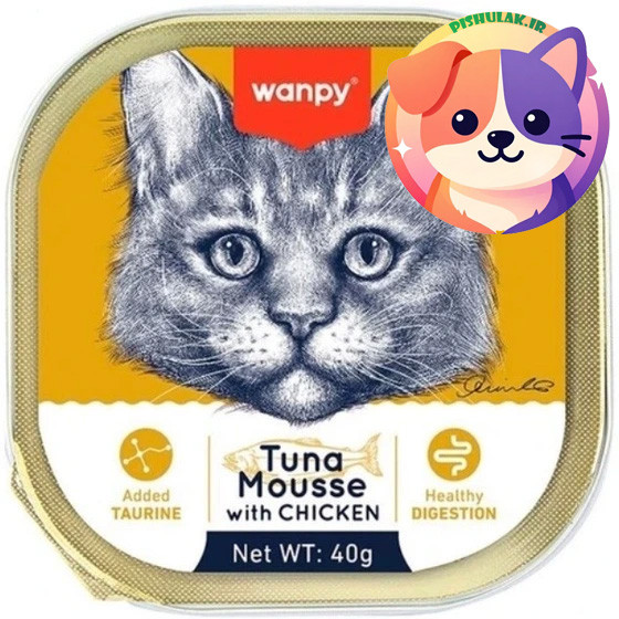 ووم گربه ونپی ۴۰ گرمی بسته 6 عددی