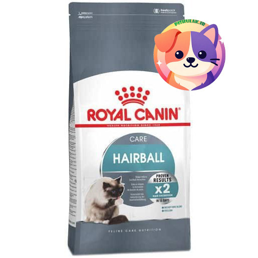 غذای خشک گربه رویال کنین مدل Hairball Care (کنترل گلوله مویی) - وزن ۲ کیلوگرم